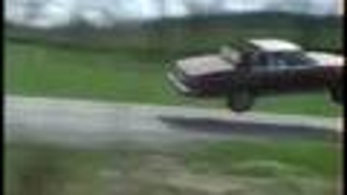 Buick LeSabre Gets Massive Air, Doesn't Float